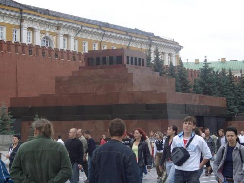 Lenins tomb in Red wall