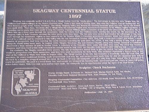 Skagway Centennial Statue