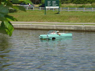 water boat car